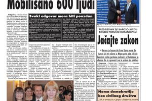 Vremeplov: Mobilisano 600 ljudi