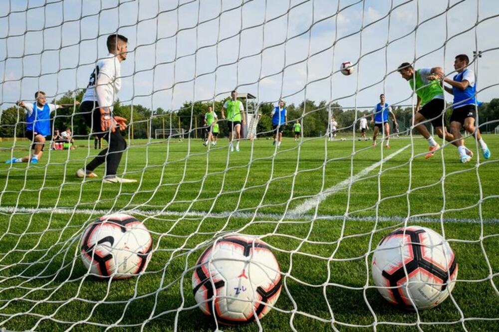 Sa treninga fudbalera Zarje, Foto: Zarya-lugansk.com/