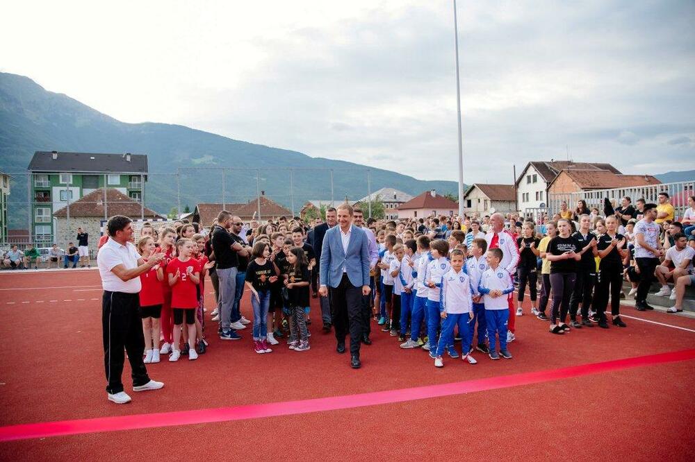 Šehović danas u Plavu, Foto: Ministarstvo prosvjete