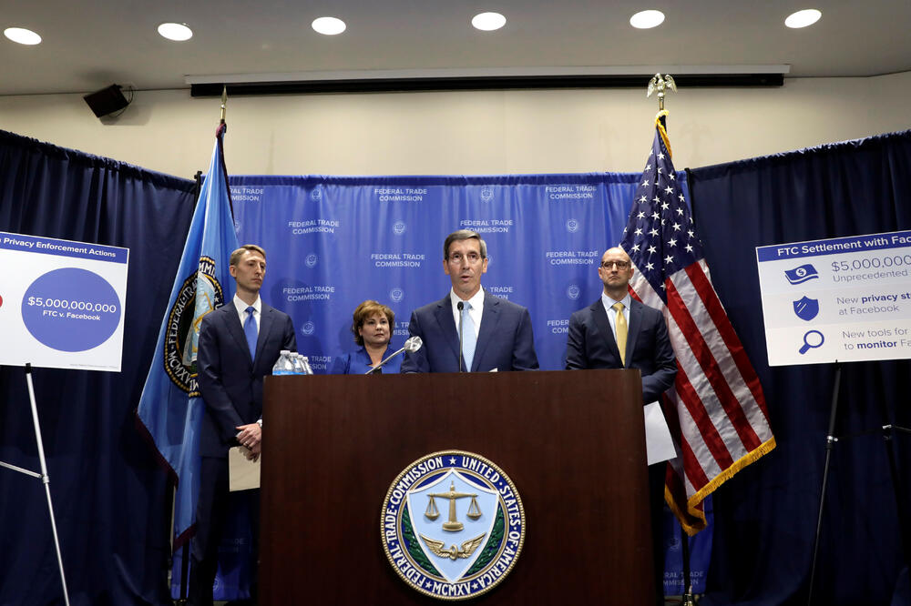 Sa pres konferencije FTC-a, Foto: Reuters