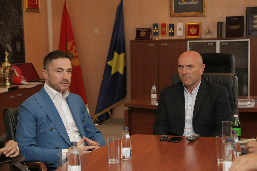 Bogdanović i Carević, Foto: Vlada Crne Gore