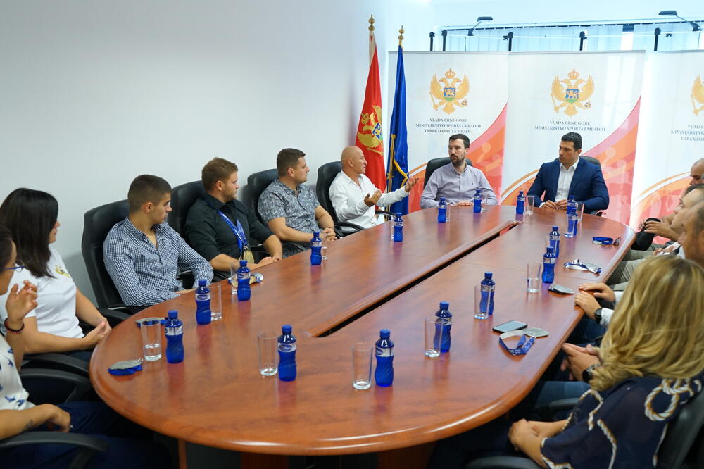 Džiu-džicu savez na prijemu kod ministra Janovića