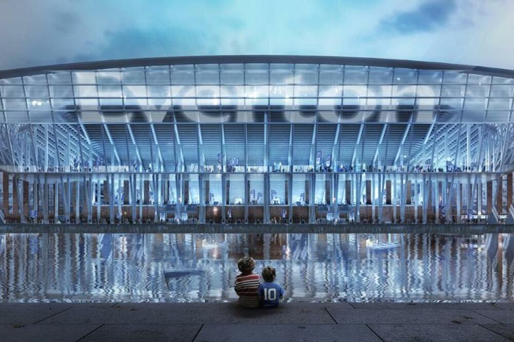 Prikaz novog stadiona Evertona, Foto: Evertonfc.com