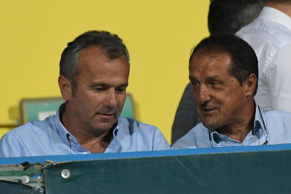 Dejan Savićević i Faruk Hadžibegić, Foto: Savo Prelević