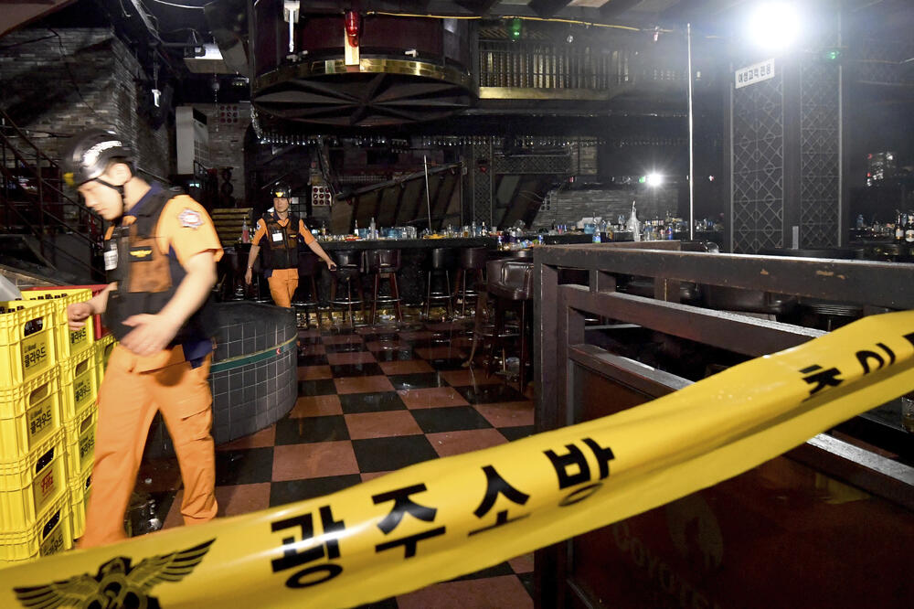Noćni klub u kome se dogodila nesreća, Foto: Shin Dae-hee/AP