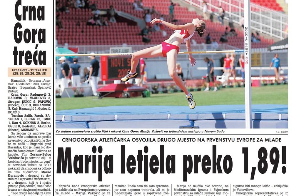 Vijesti, 27. jul 2009., Foto: Arhiva Vijesti