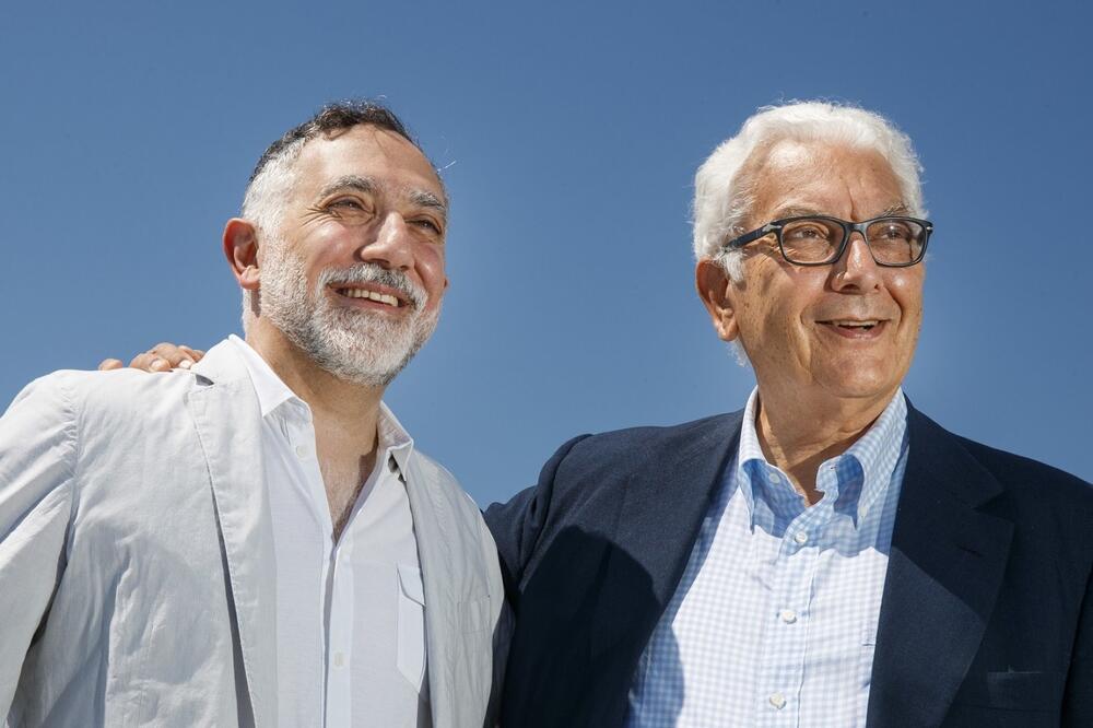 Hashim Sarkis (lijevo) i Paolo Baratta, Foto: La Biennale Di Venezia