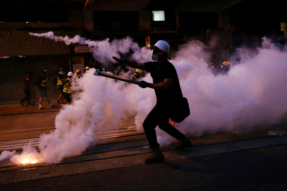 Detalj sa protesta, Foto: Reuters