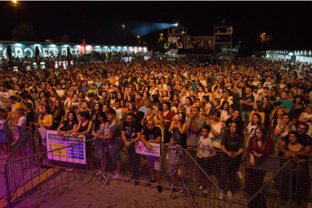 Sa prve večeri Montenegro Beer festa, Foto: Luka Ratković