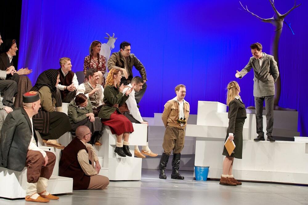 Iz predstave "Kozocid", Foto: Pgpozoriste.me