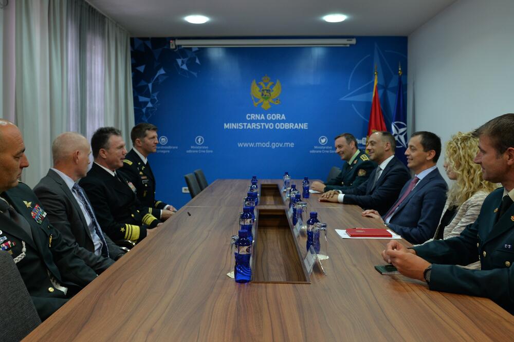 Sa sastanka Boškovića i Kilrejna, Foto: Ministarstvo odbrane