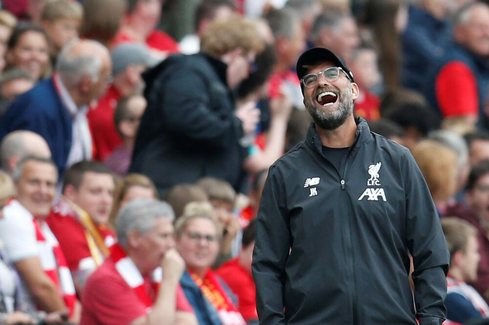 Jirgen Klop, trener Liverpula, Foto: ED SYKES