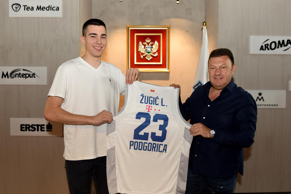 Luka Žugić i Dragan Bokan, Foto: KK Budućnost Voli
