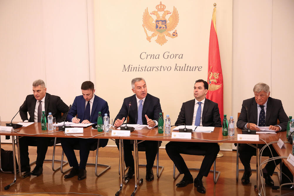 Sa sjednice Koordinacionog odbora, Foto: Kabinet predsjednika Crne Gore