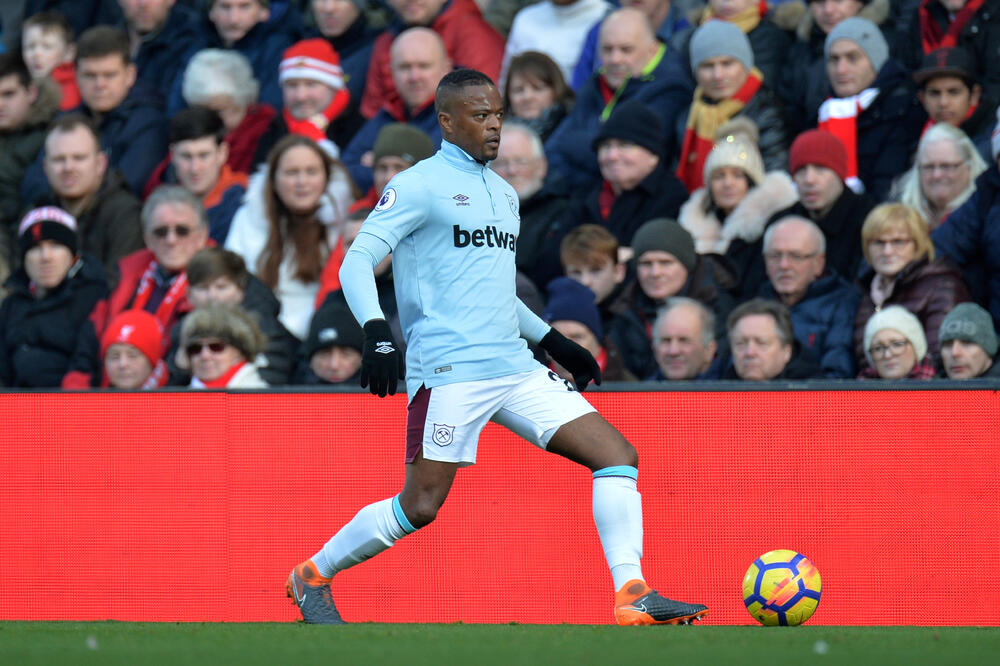 Patris Evra u dresu Vest Hema, Foto: Reuters