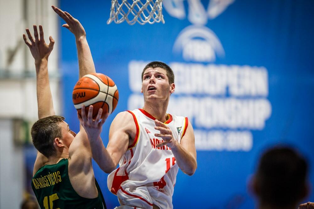 Najbolje iskoristio šansu: Đorđije Marinović je upisao 13 poena i 10 skokova, Foto: FIBA