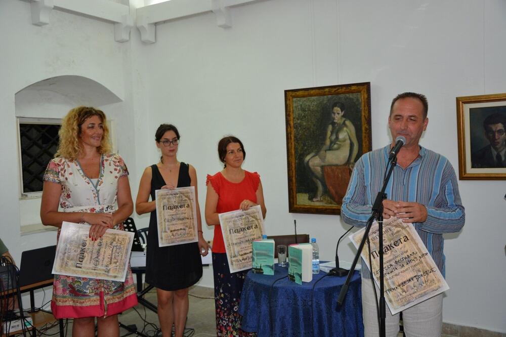 Sa dodjele nagrada u Herceg Novom, Foto: Slavica Kosić
