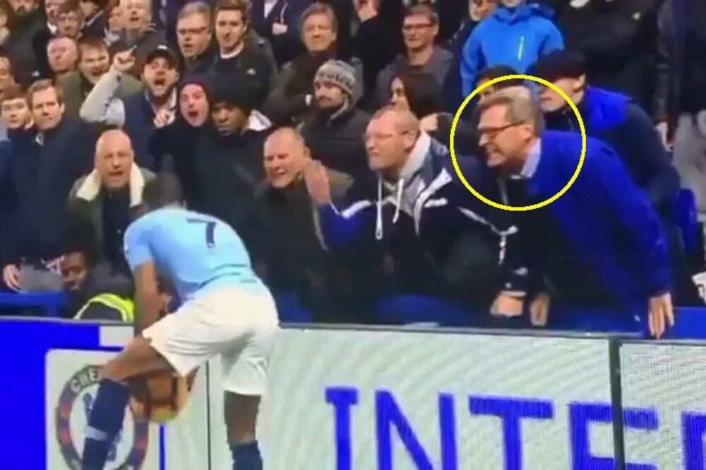 Navijači Čelsija vrijeđaju Rahima Sterlinga, Foto: Talksport