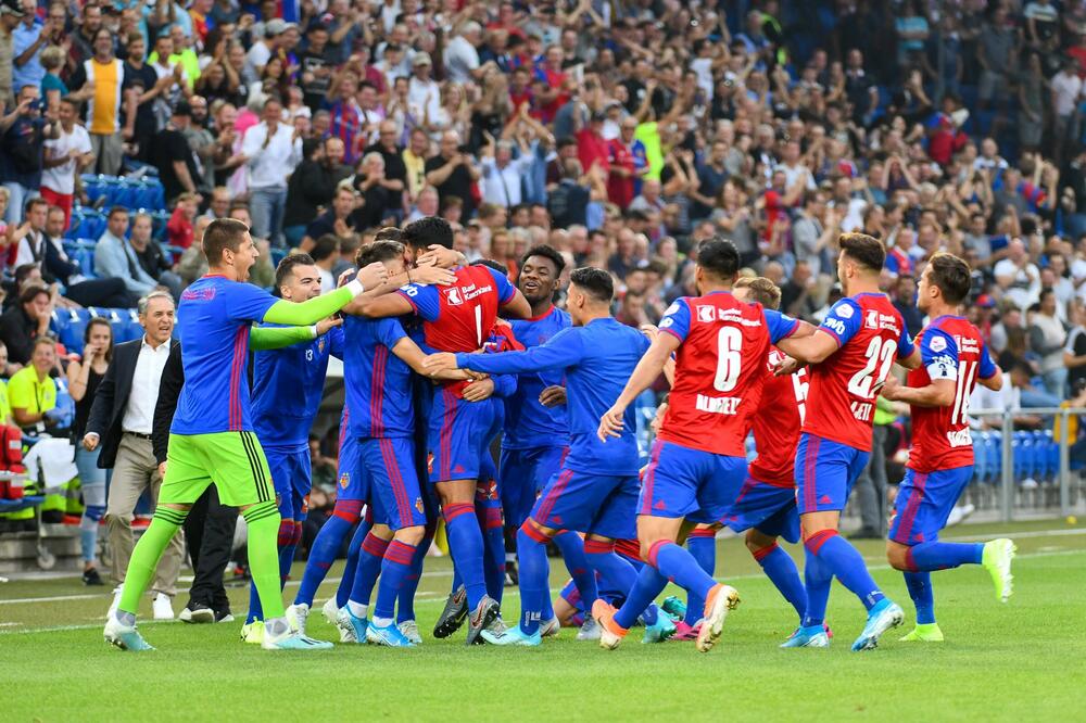 Slavlje fudbalera Bazela, Foto: FC Basel