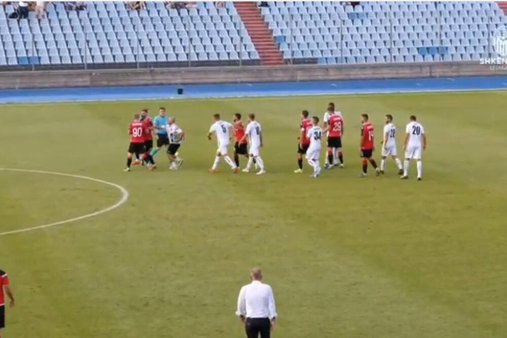 Detalj sa meča, Foto: Printscreen