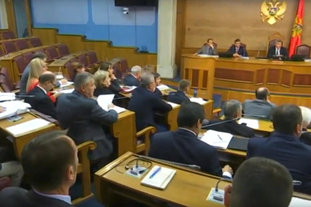Sjednica Skupštine, Foto: TV Vijesti/Screenshot