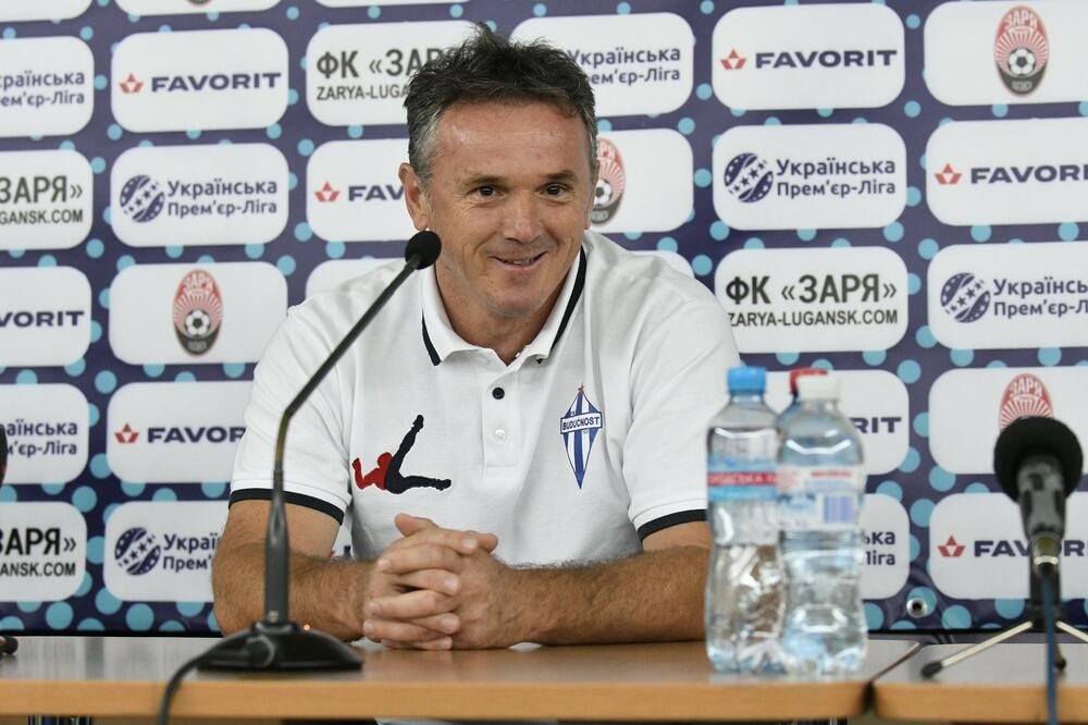 Branko Brnović na konferenciji u Zaporožju, Foto: Zarja - zvanični sajt