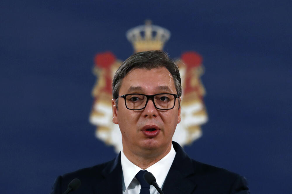 Vučić, Foto: Darko Vojinović/AP
