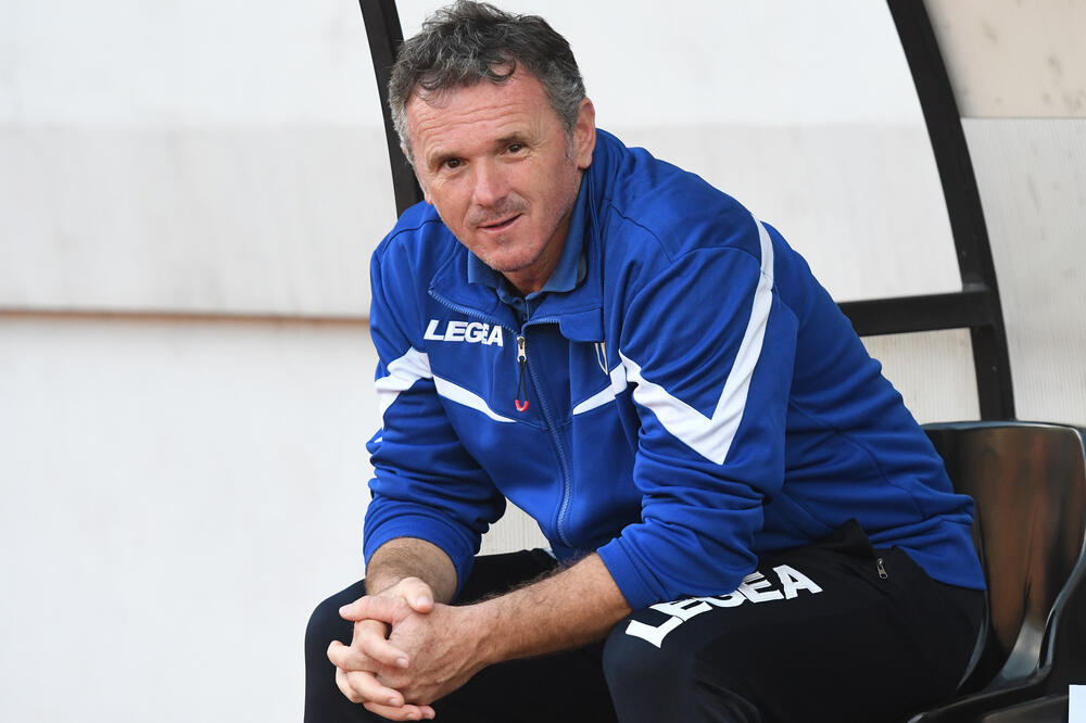 Branko Brnović, trener Budućnosti, Foto: Savo Prelević
