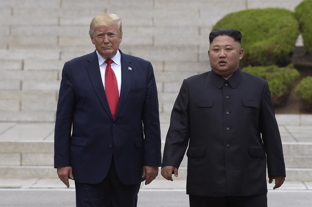 Tramp i Kim Džong Un, Foto: Susan Walsh/AP