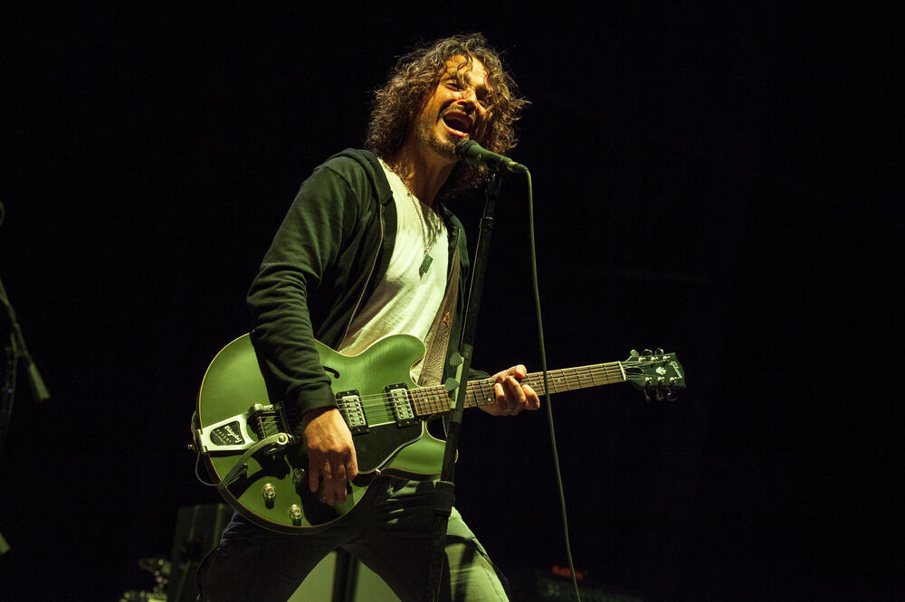 Uživao u snimljenom koncertu: Frontmen Soundgardena Kris Kornel, Foto: Barry Brecheisen/AP
