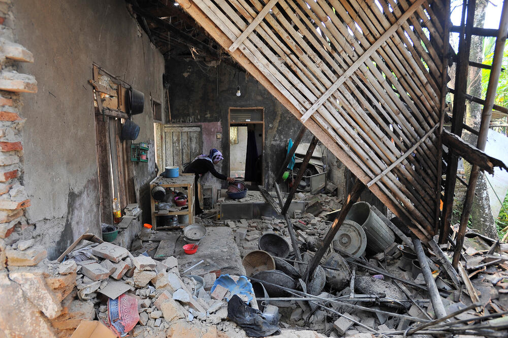 Posljedice zemljotresa u Pandeglangu u Indoneziji, Foto: ANTARA FOTO