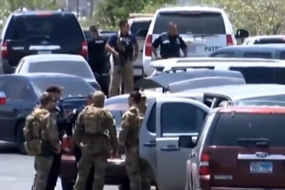 Policija u blizini mjesta pucnjave, Foto: Screenshot/Youtube