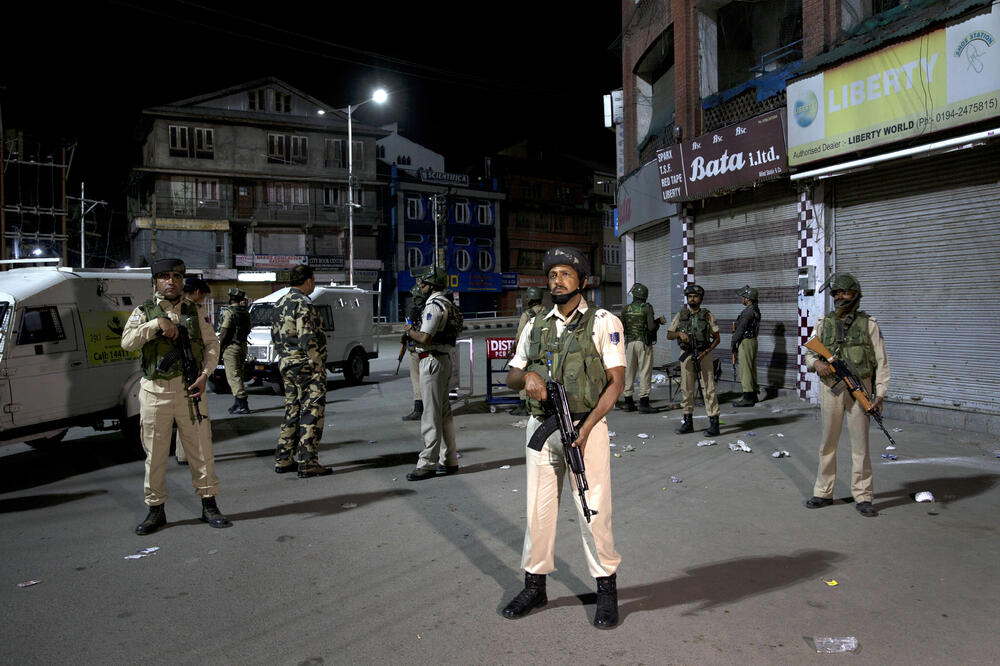 Vojska na ulicama Kašmira, Foto: Dar Yasin/AP