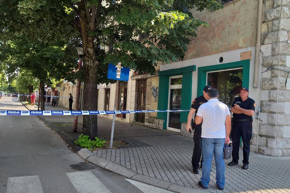 Uviđaj nakon ubistva Vuletića, Foto: Svetlana Mandić