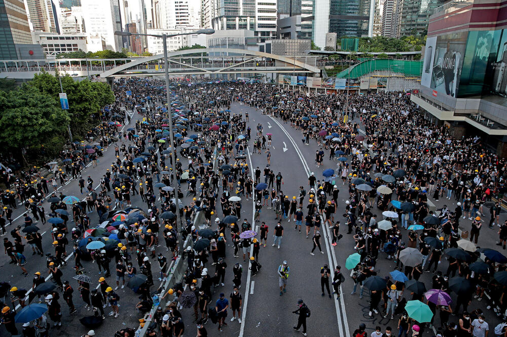 Protesti u Hongkongu, Foto: Reuters