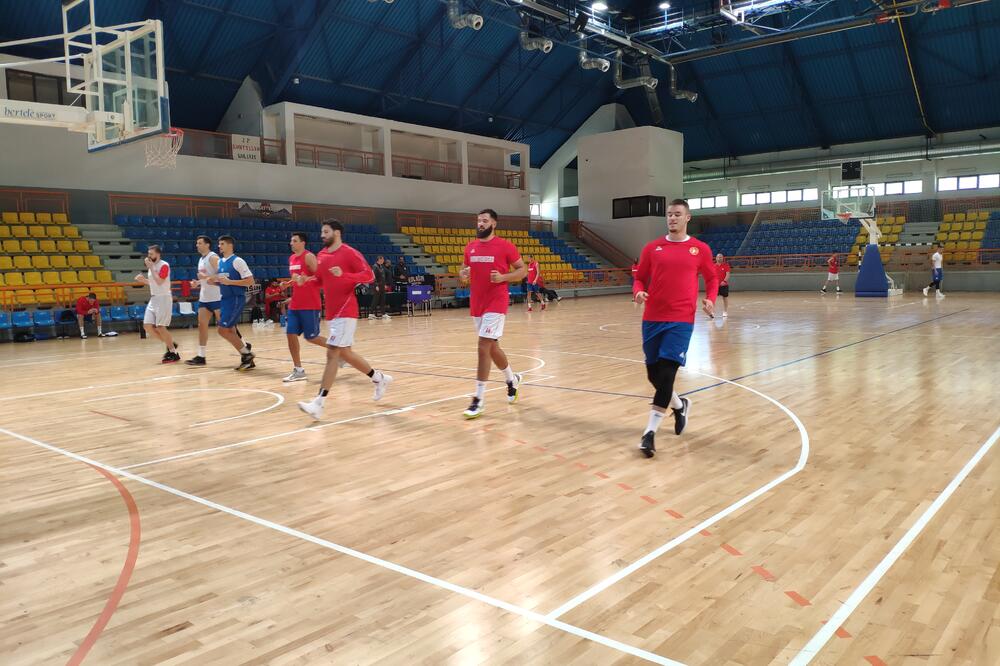 Sa treninga košarkaša u Kolašinu