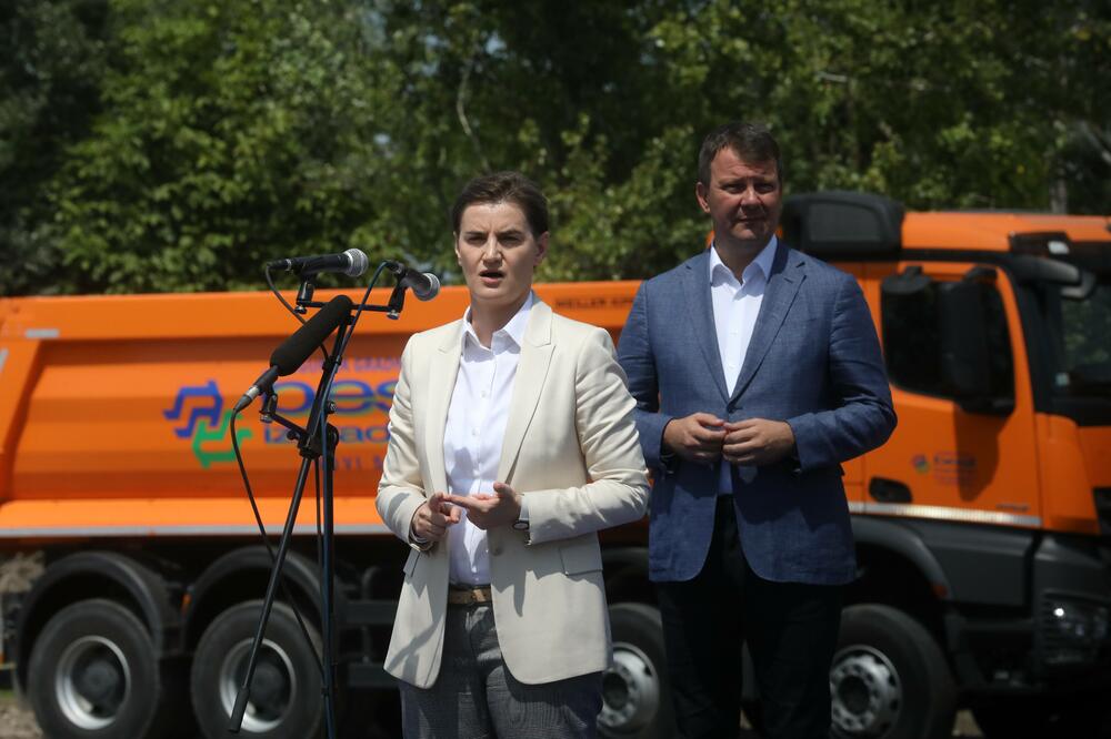 Brnabić u Novom Sadu, Foto: Betaphoto