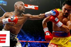 Mejveder želi da prihvati bačenu rukavicu Manija Pakjaa