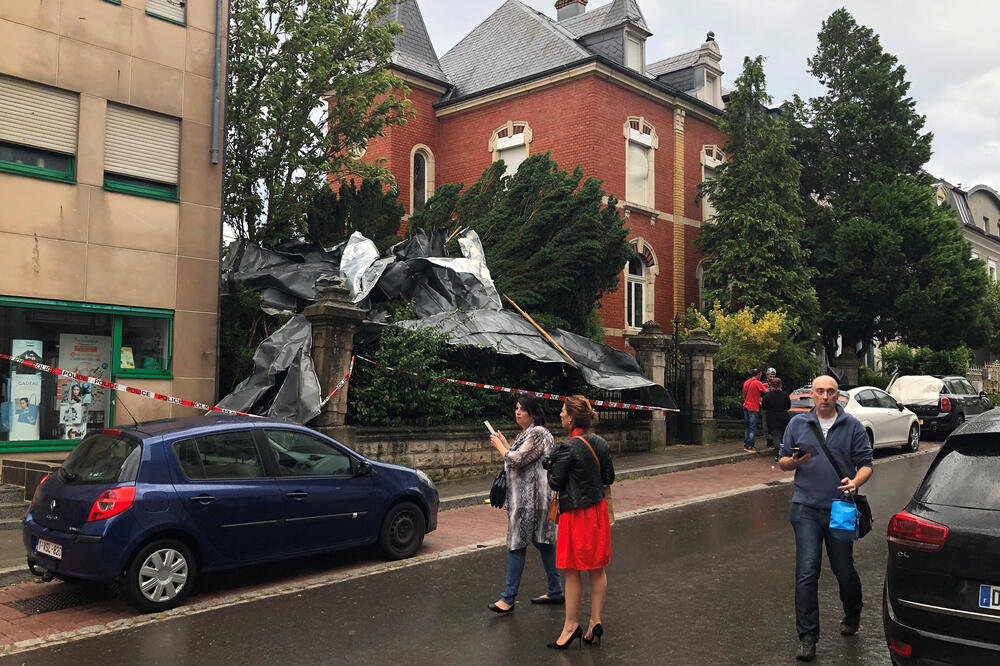 Posljedice tornada u Luksemburgu, Foto: Reuters