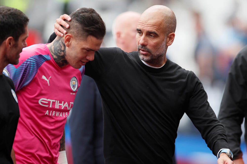 Gvardiola i Ederson, Foto: DAVID KLEIN