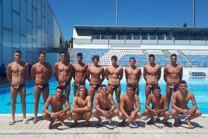 Juniori na startu protiv Grčke