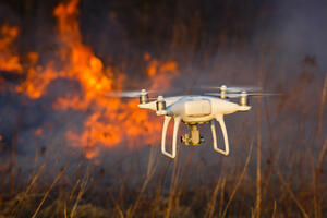 Piromani strahuju od dronova: Manje požara u Podgorici