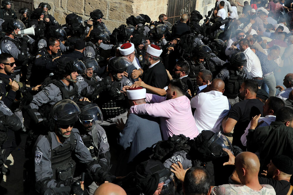 Današnji sukobi u Jerusalimu, Foto: Reuters