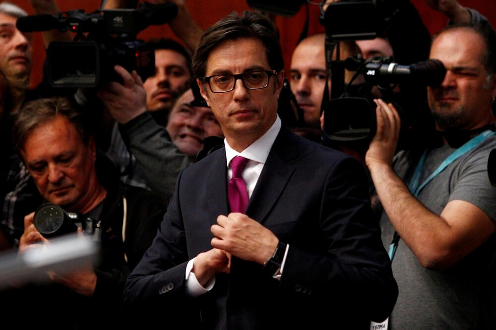 Pendarovski, Foto: Ognen Teofilovski/Reuters