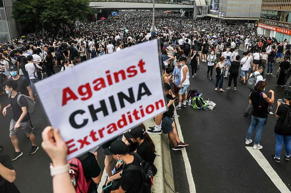 Transparent protiv izručenja Kini, Foto: AFP/Getty Images