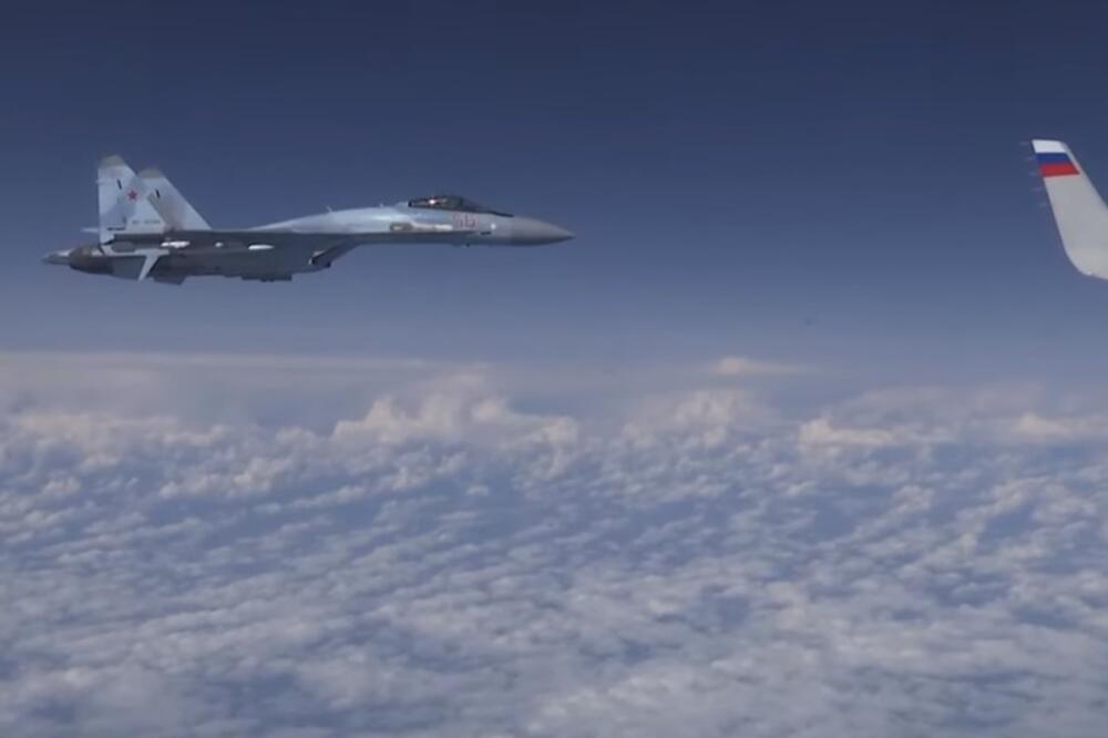 NATO lovac iznad neutralnih voda Baltičkog mora, Foto: Screenshot/Youtube