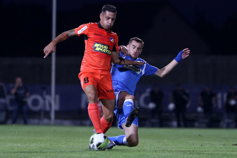 Sa utakmice Sutjeska - APOEL, Foto: Filip Roganović