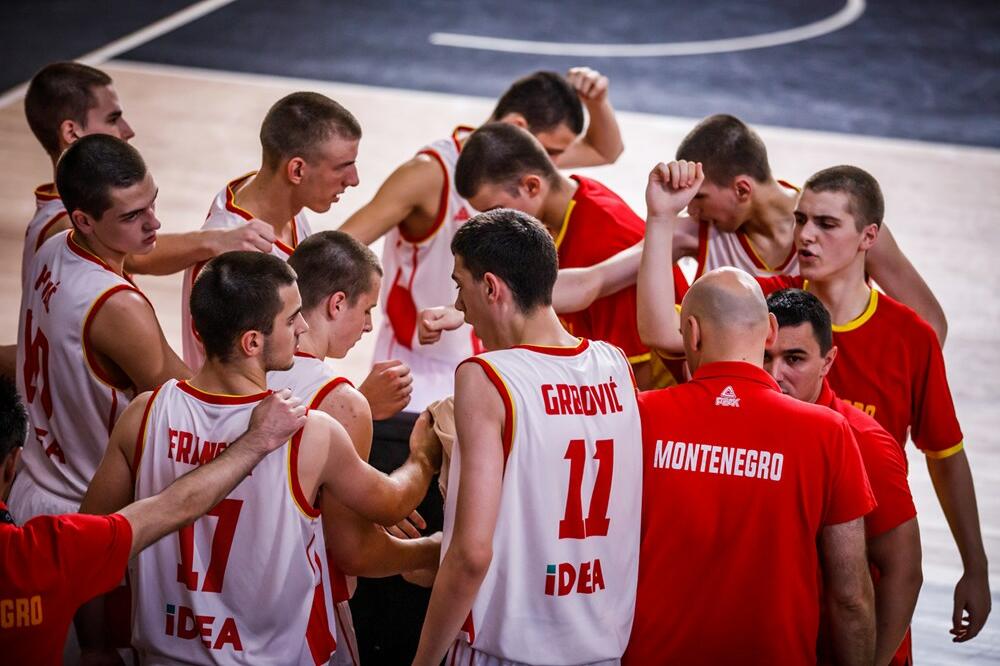 Kadetska košarkaška reprezentacija Crne Gore, Foto: FIBA