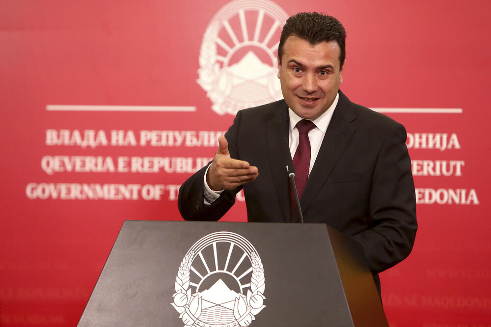 Zoran Zaev, Foto: Boris Grdanoski/AP