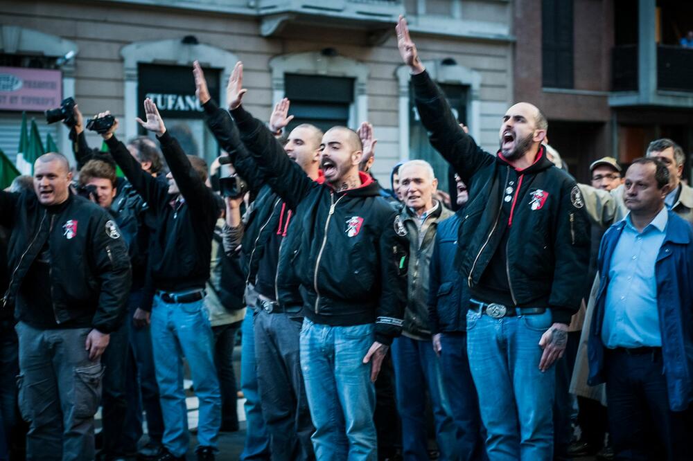 Pripadnici italijanske ekstremne desnice u Milanu: Ilustracija, Foto: Shutterstock